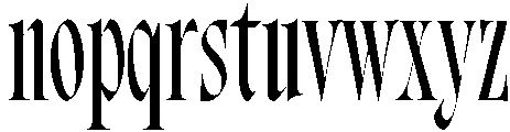 BersaSerif-Regular otf (400) Font LOWERCASE