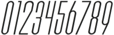 Bersekers ExtraLight Italic otf (200) Font OTHER CHARS