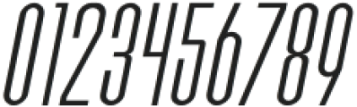 Bersekers Light Italic otf (300) Font OTHER CHARS