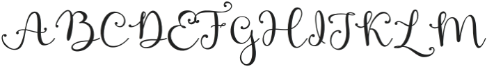 Bertaji Regular otf (400) Font UPPERCASE