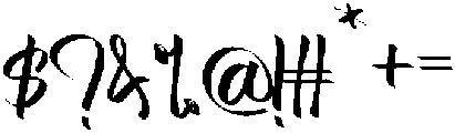 Bertha otf (400) Font OTHER CHARS