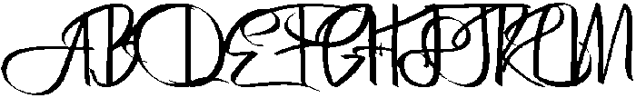 Bertha otf (400) Font UPPERCASE