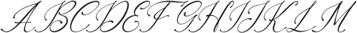 Berthaleya Ferbonitze Italic otf (400) Font UPPERCASE