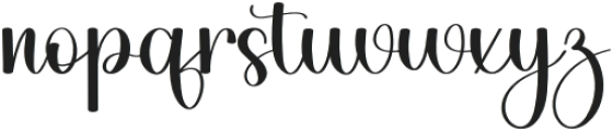 Beside Regular otf (400) Font LOWERCASE
