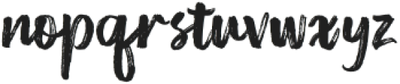 Beskilon Brush Regular otf (400) Font LOWERCASE