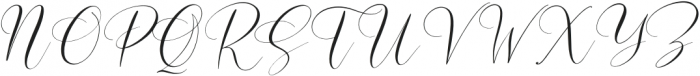 Beslatty Italic otf (400) Font UPPERCASE