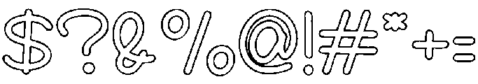 Best Friend Regular otf (400) Font OTHER CHARS