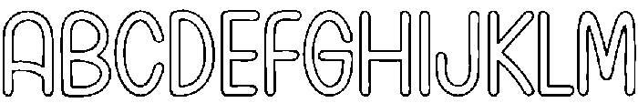 Best Friend Regular otf (400) Font UPPERCASE