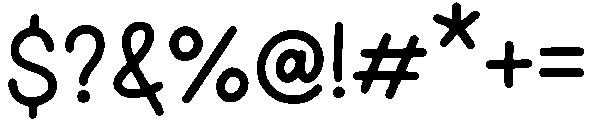BestSellerRegular otf (400) Font OTHER CHARS