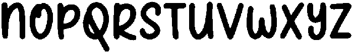 BestSellerRegular otf (400) Font LOWERCASE