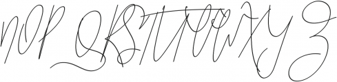 BestWish Italic otf (400) Font UPPERCASE