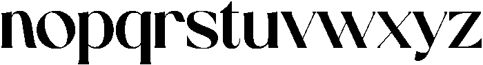 Bestari otf (400) Font LOWERCASE