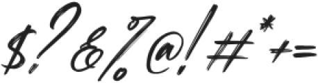 Besteec Italic otf (400) Font OTHER CHARS