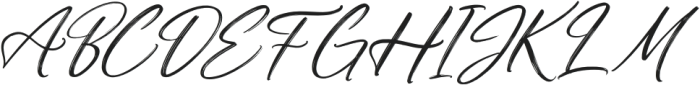 Besteec Italic otf (400) Font UPPERCASE