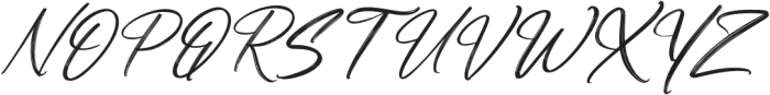 Besteec Italic otf (400) Font UPPERCASE