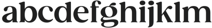 Bestert otf (400) Font LOWERCASE