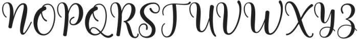 BesthanScript otf (400) Font UPPERCASE