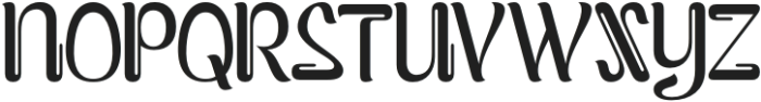 Besthari Regular otf (400) Font UPPERCASE