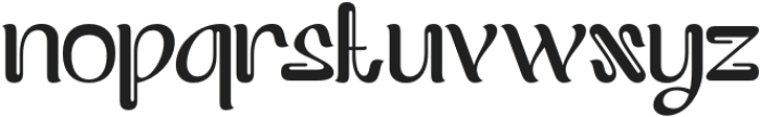 Besthari Regular otf (400) Font LOWERCASE