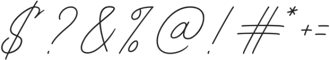 Besthary Script otf (400) Font OTHER CHARS