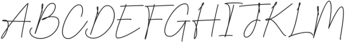 BesthinySignature otf (100) Font UPPERCASE