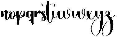 Bestie Birthday Regular otf (400) Font LOWERCASE