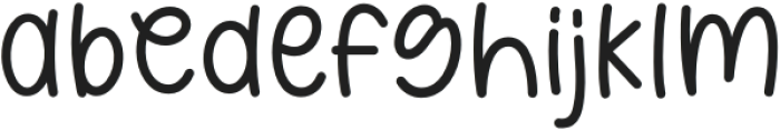 Bestie Gemoy Regular otf (400) Font LOWERCASE