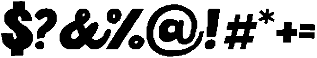 Bestie In Crime Regular otf (400) Font OTHER CHARS
