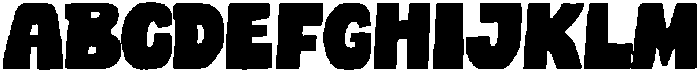 Bestie In Crime Regular otf (400) Font UPPERCASE