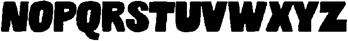 Bestie In Crime Regular otf (400) Font UPPERCASE