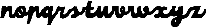 Bestie In Crime Regular otf (400) Font LOWERCASE