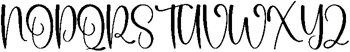 Bestie Regular otf (400) Font UPPERCASE