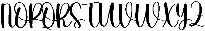 Bestie Regular otf (400) Font UPPERCASE