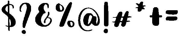 Bestie Regular otf (400) Font OTHER CHARS