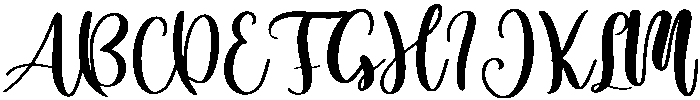 Bestie Regular otf (400) Font UPPERCASE