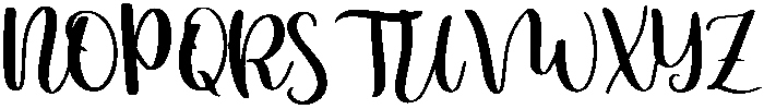 Bestie Regular otf (400) Font UPPERCASE