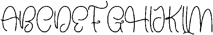 Bestie Regular otf (400) Font UPPERCASE