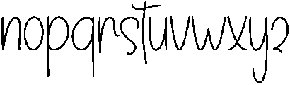 Bestie Regular otf (400) Font LOWERCASE
