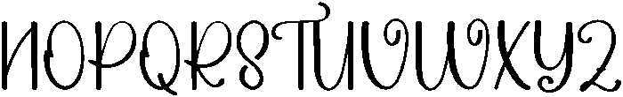 Bestie Regular otf (400) Font UPPERCASE