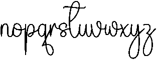 Bestie Regular otf (400) Font LOWERCASE
