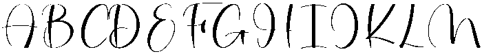 Bestie Signature Regular otf (400) Font UPPERCASE