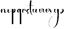 Bestie Signature Regular otf (400) Font LOWERCASE