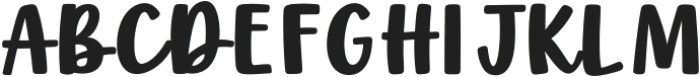 BestieClub-Regular otf (400) Font UPPERCASE