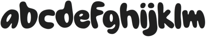 BestieGurls-Regular otf (400) Font LOWERCASE