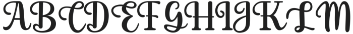 BestieSweet otf (400) Font UPPERCASE