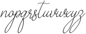 Bestiela brigthing script Regular ttf (100) Font LOWERCASE