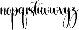 Besties Regular otf (400) Font LOWERCASE