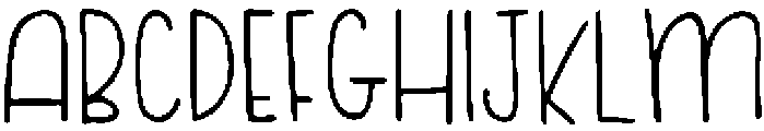 Besties Regular otf (400) Font UPPERCASE