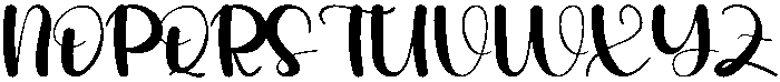 Besties Regular otf (400) Font UPPERCASE
