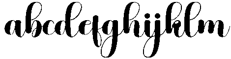 Besties Regular otf (400) Font LOWERCASE